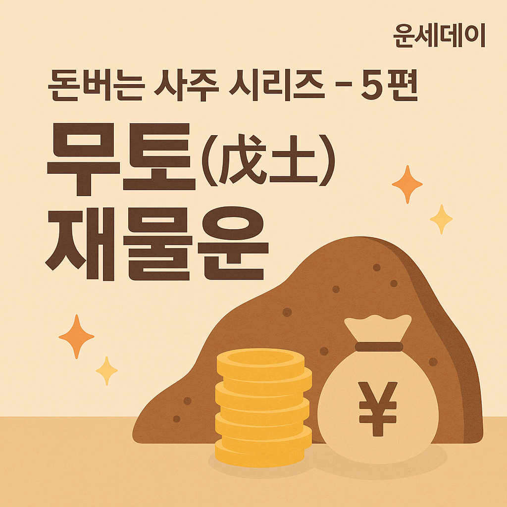 무토(戊土) 재물운