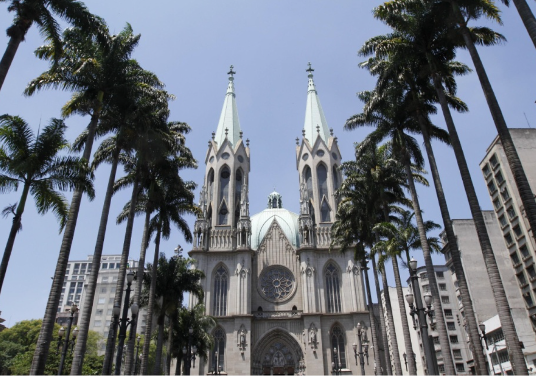 상파울루 se성당 전경