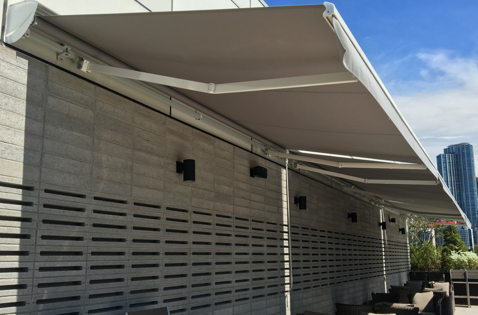 접이식 어닝 사례