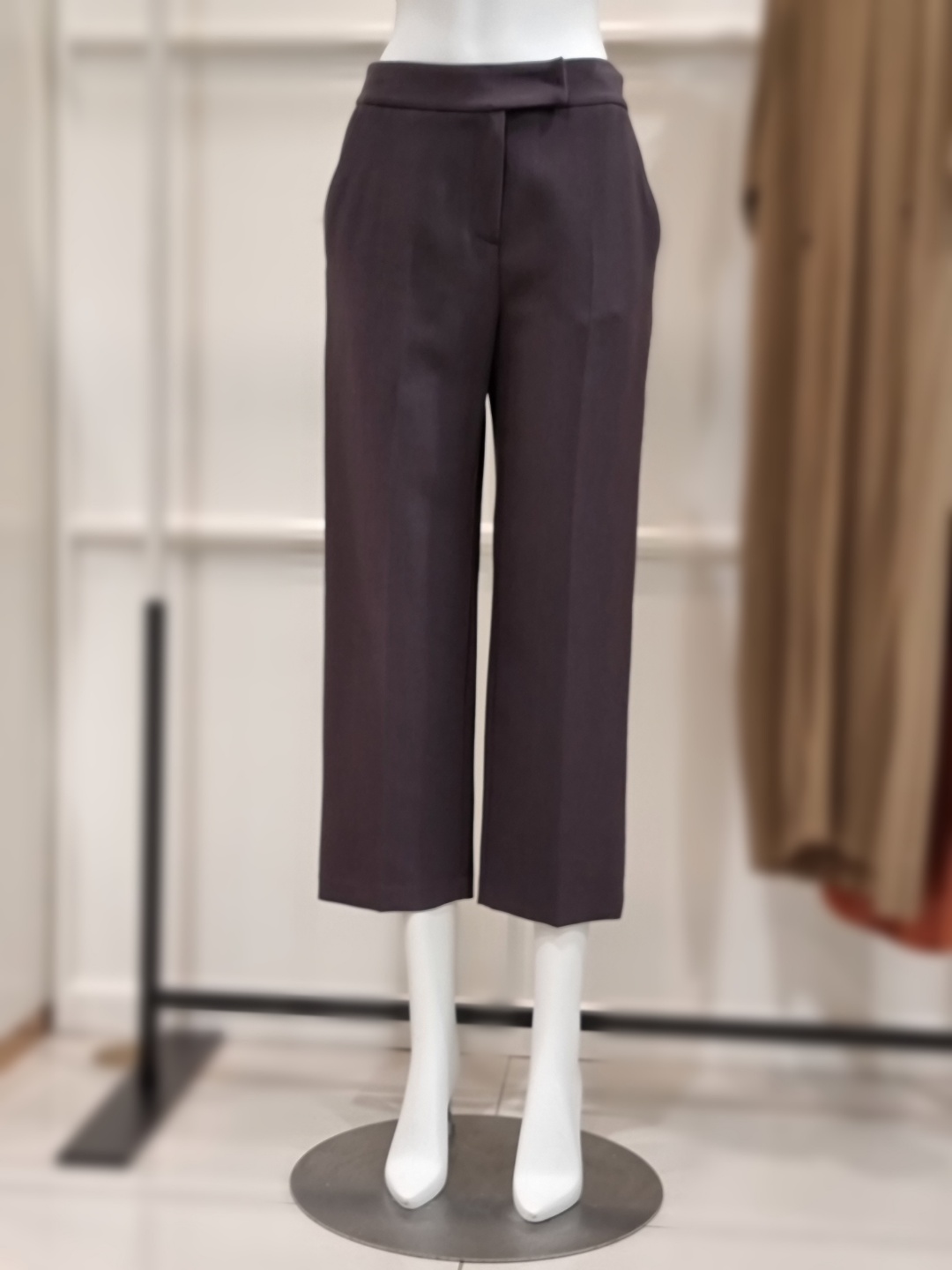 레노마레이디스 더레노마 뒷밴딩 세미 와이드 슬랙스 팬츠 MA31SL060