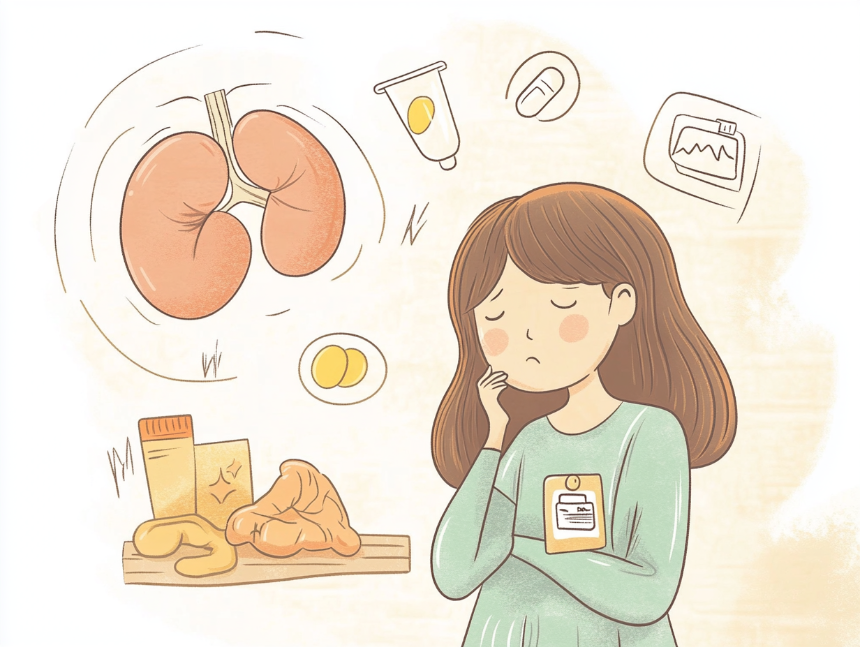 초기 간질환 신호