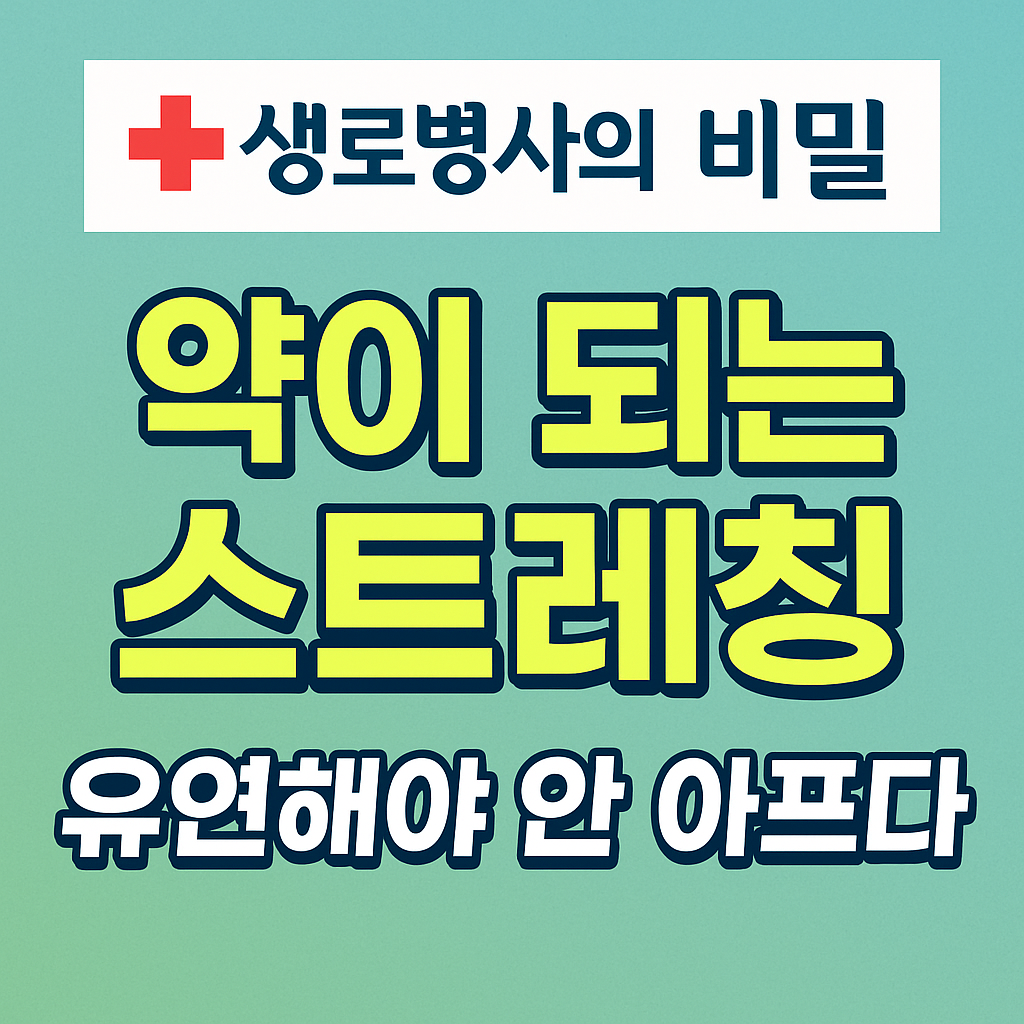 생로병사의 비밀 스트레칭