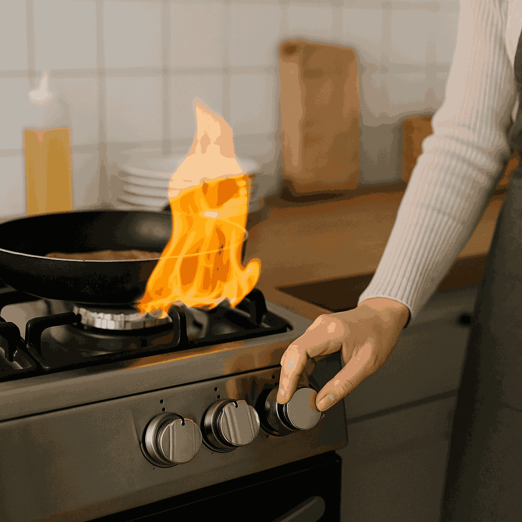 주방에서 자주 발생하는 화재, 생활 안전으로 예방하는 법