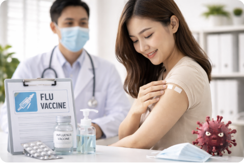 인플루엔자 예방접종 후에도 걸리는 이유와 예방법|독감 백신의 오해와 진실 관련 사진