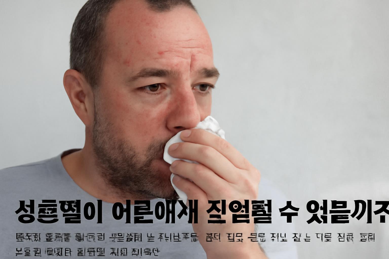 성홍열 전염 어른