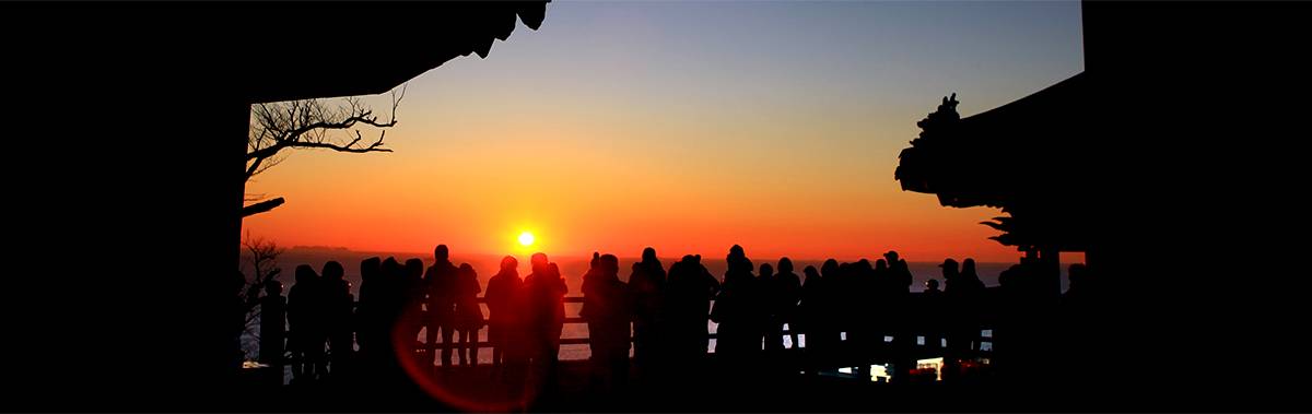 여수 향일암 일출제1