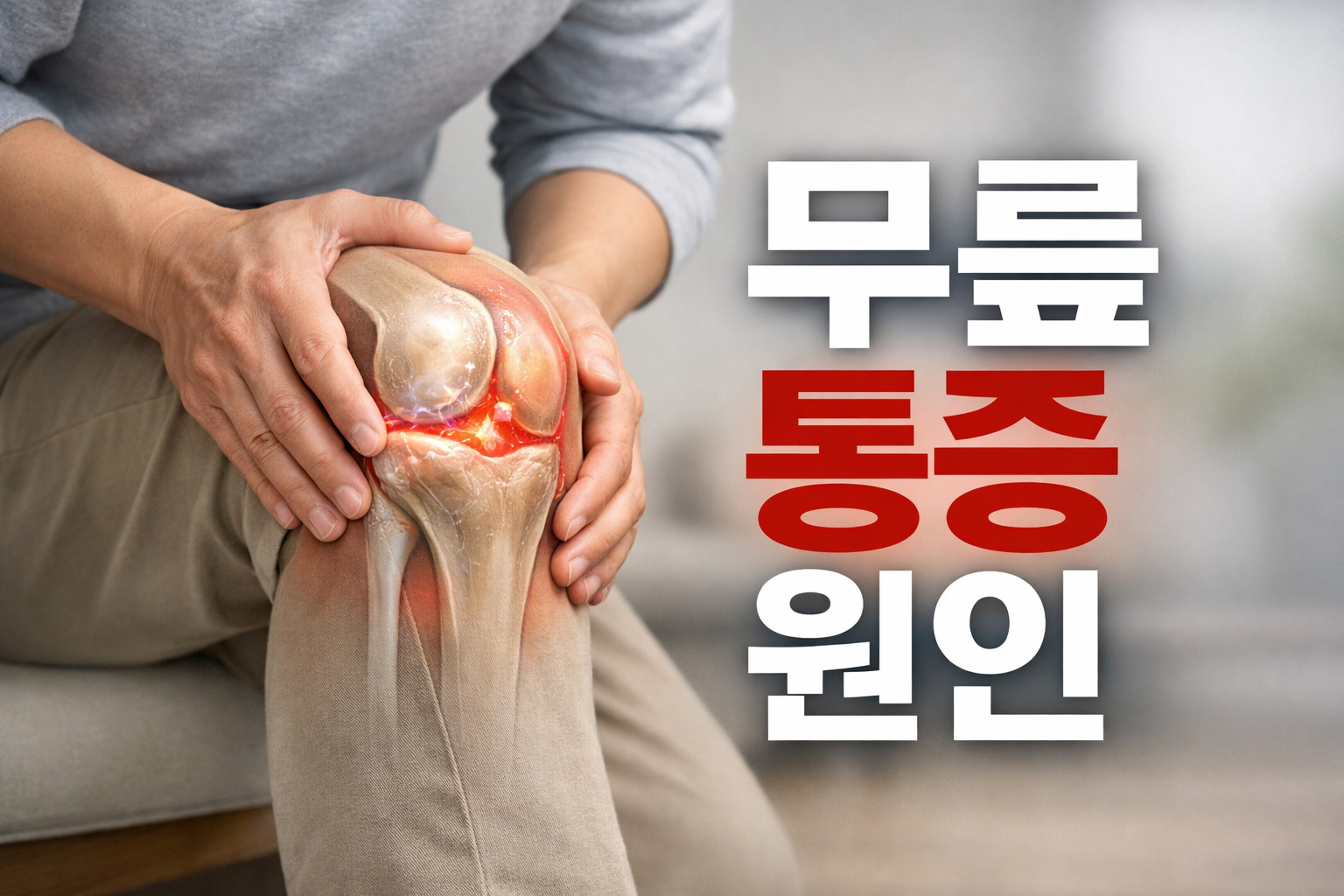 무릎 통증 원인