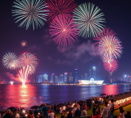 여의도불꽃축제그림