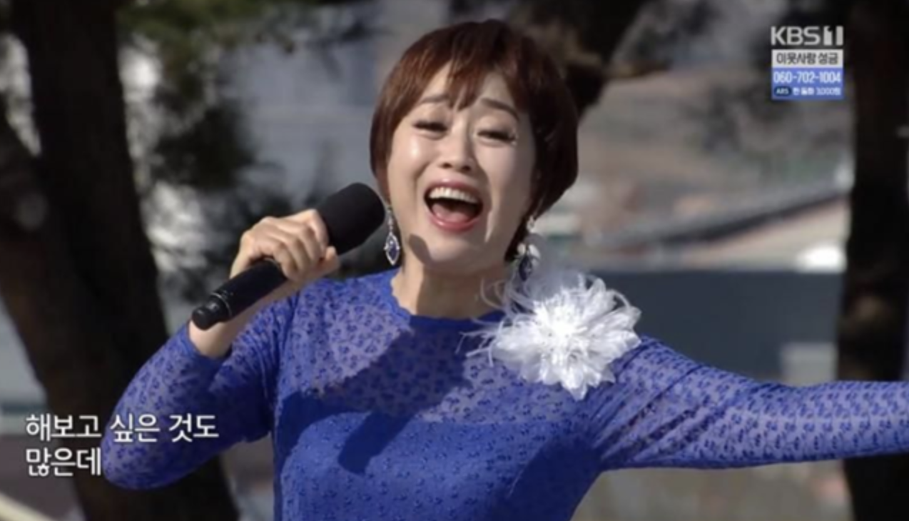 하춘화 무대