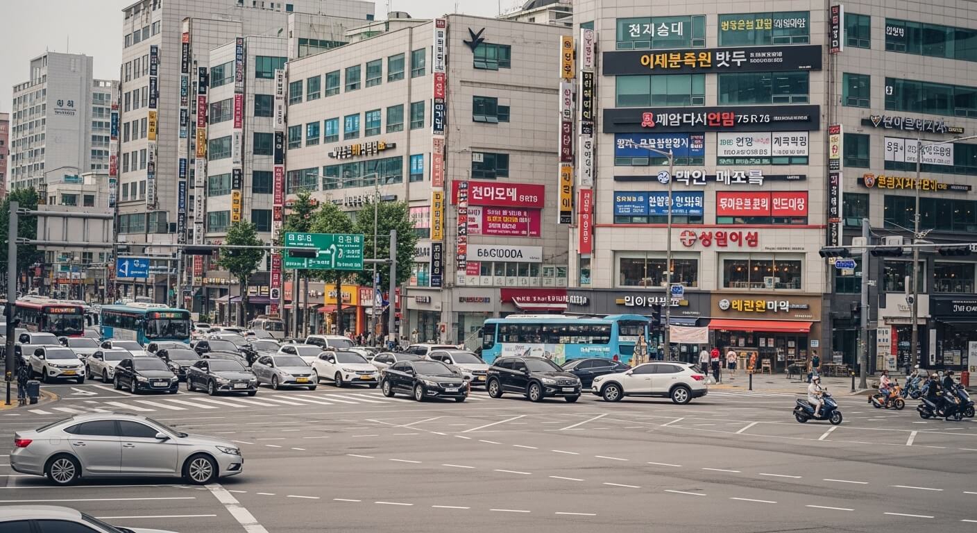 여름 휴가 고속도로 정체