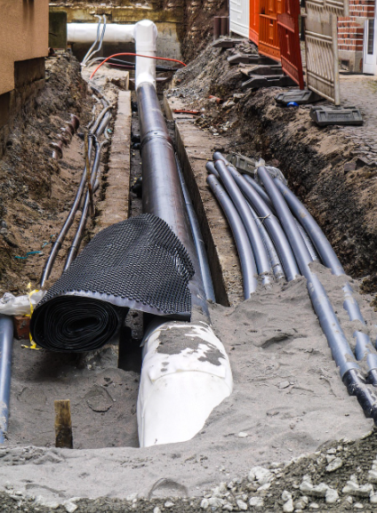 아파트 리모델링 설비공사 (급배수 정리, 욕실 기구 설치, 난방 배관)