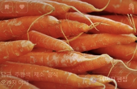 흙당근 보관방법