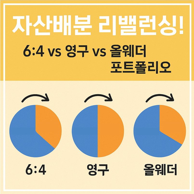 자산배분 리밸런싱 이미지