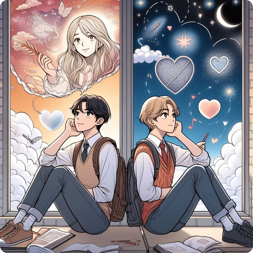 The process of getting to know each other's hearts