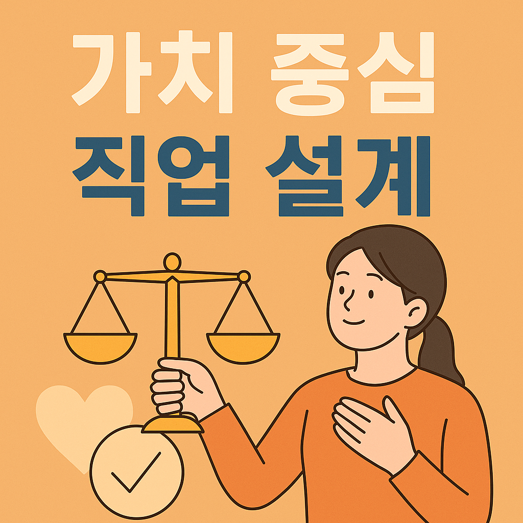 “내 직업이 나와 맞지 않는 이유: 가치 중심 직업상담의 힘”
