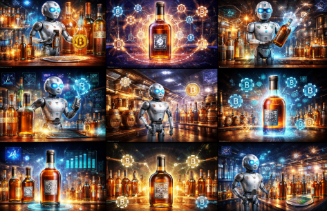 AI.블록체인 기반 주류산업 이미지