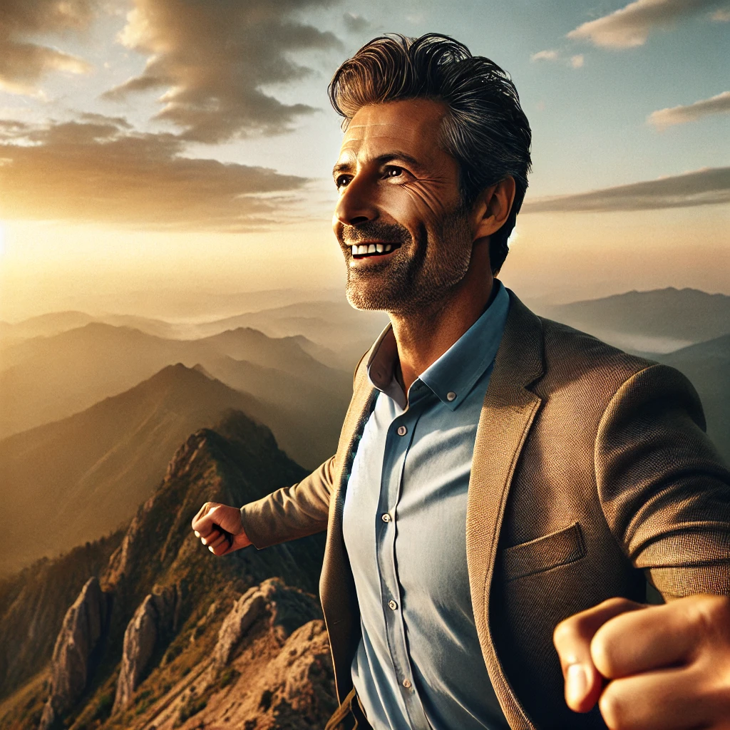 중년 신사의 새로운 도전 관련 이미지