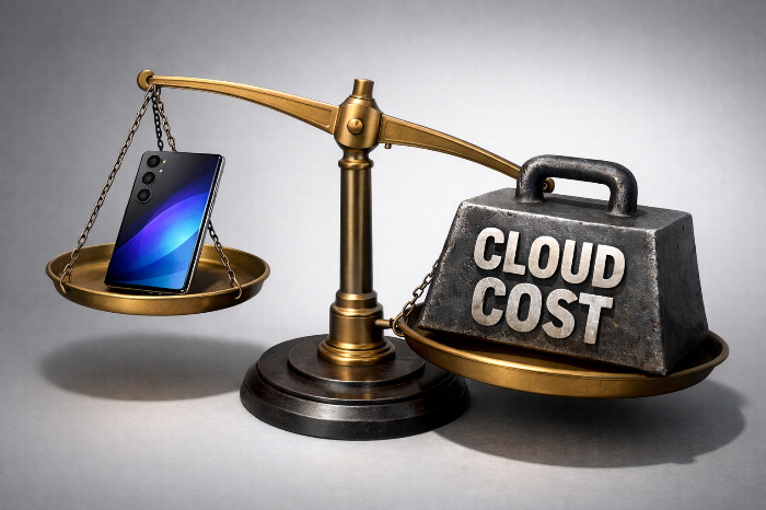 하드웨어 판매 수익보다 AI 서비스 운영 비용이 더 커지는 수익성 불균형 상황