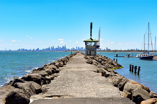 호주 퍼니스 아일랜드 항구