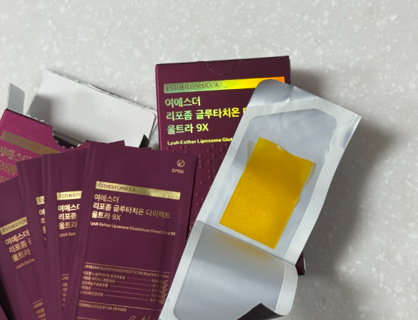 여에스더 리포좀 글루타치온 효능 부작용 내돈내산 후기