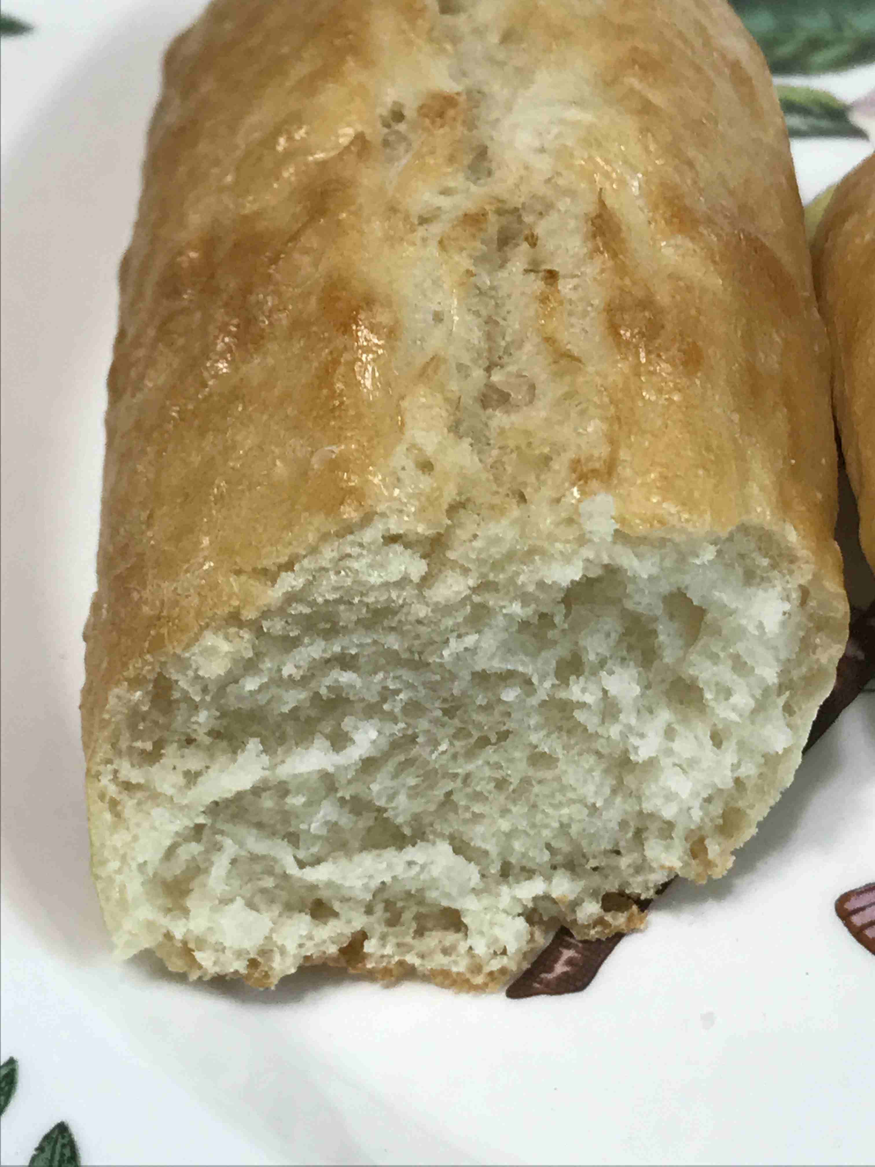 한살림 냉동바게트 윗면