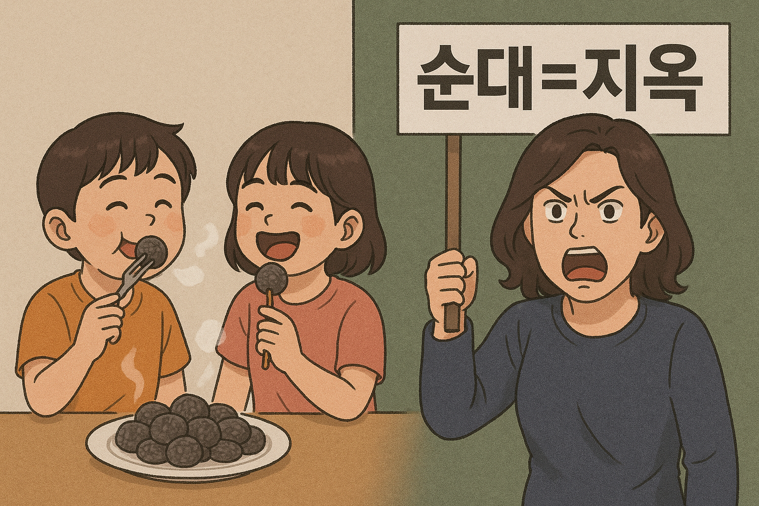 순대 지옥, 학부모 갑질, 학교 급식 민원