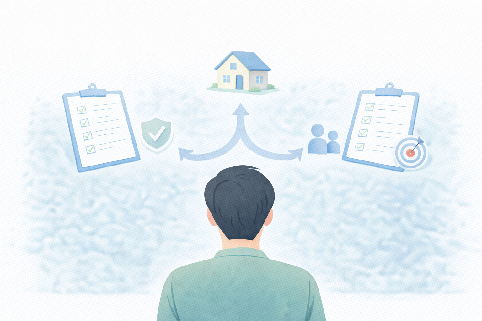 청약 일반공급과 특별공급 선택 기준을 비교하는 이미지