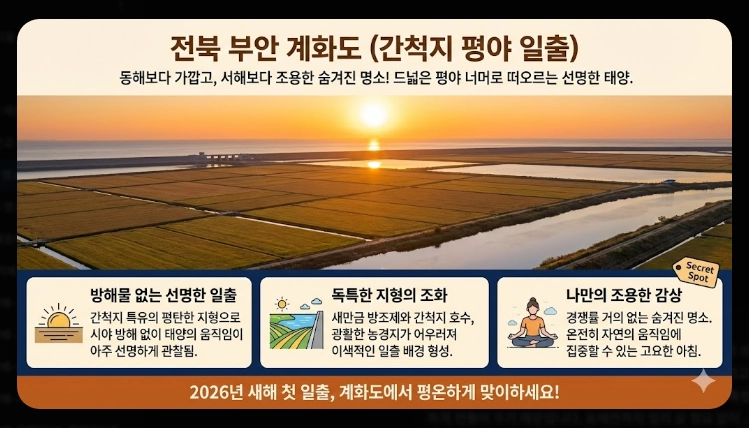 2026 해돋이 명소 지역별 완벽정리