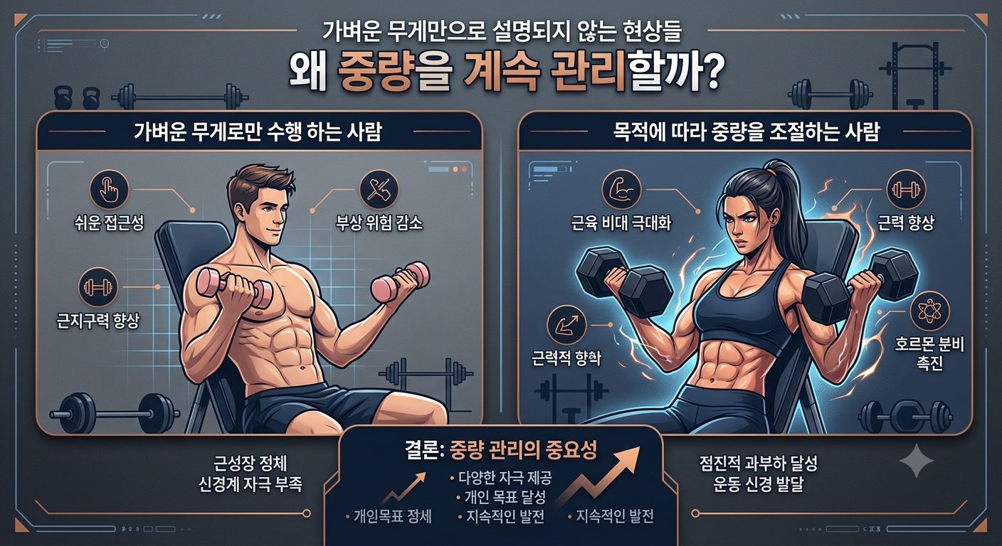 가벼운 무게만으로 설명되지 않는 현상들