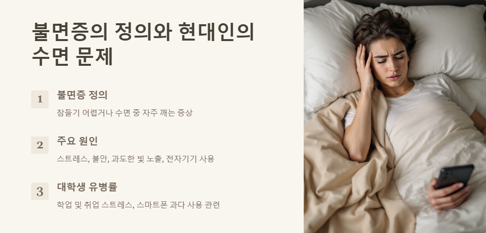 불면증