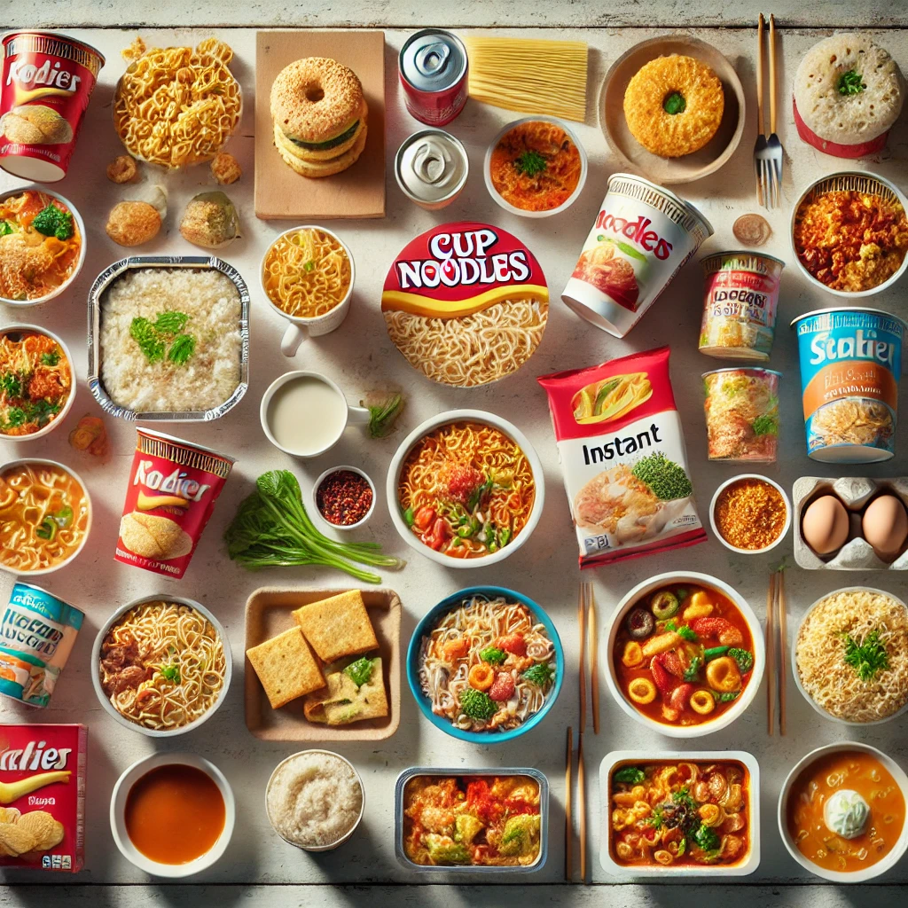 인스턴트 관련 사진