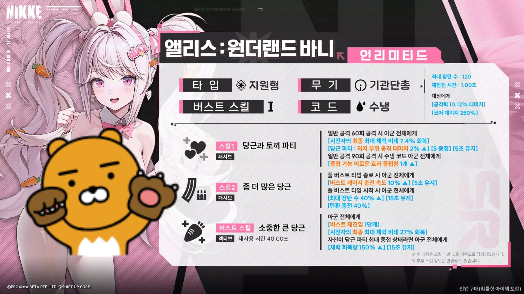 앨리스 원더랜드 바니