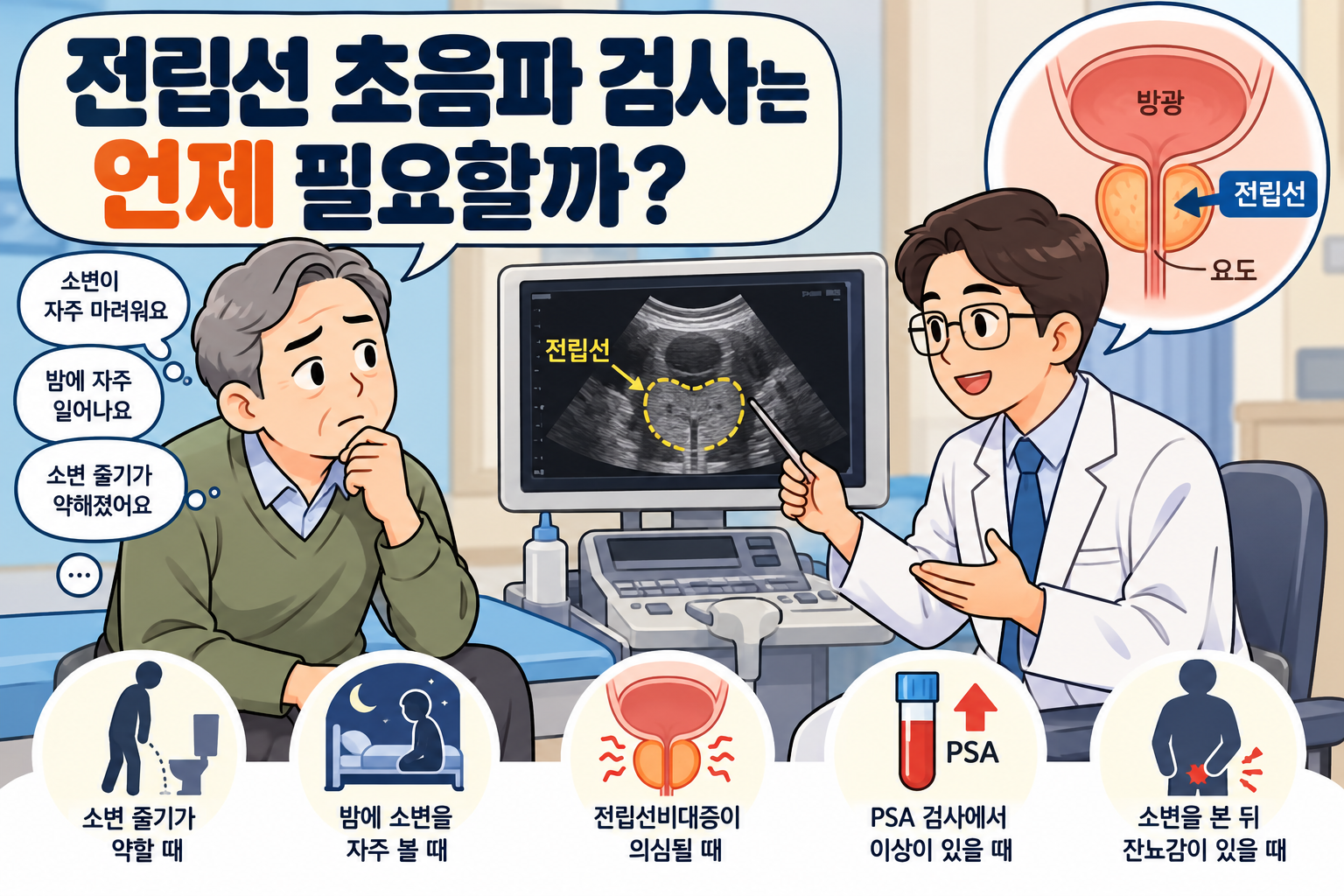 전립선 초음파 검사