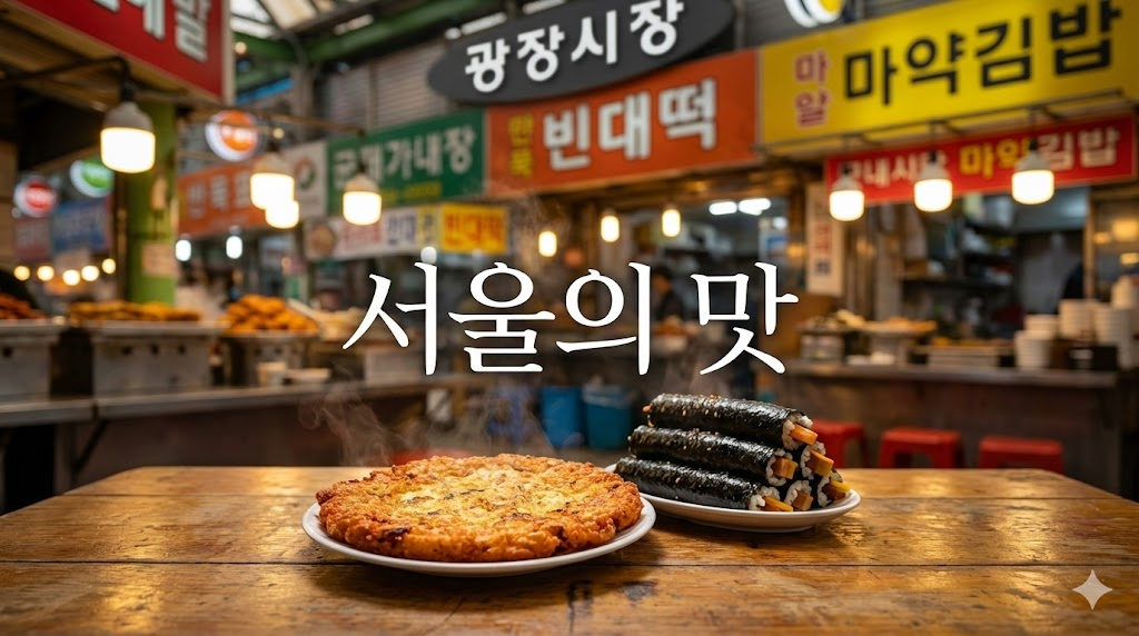 실패 없는 2026 서울 맛집 투어: 광장시장 길거리 음식부터 럭셔리 다이닝까지