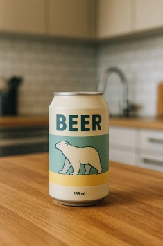 예시 이미지 (곰표맥주)