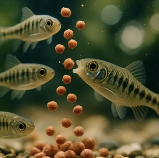 물벼룩&amp;#44; 치어 성장 속도를 높이는 최고의 먹이