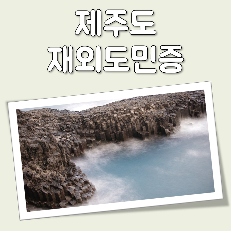 제주도 재외도민증 혜택과 발급 신청 경로 대표 이미지