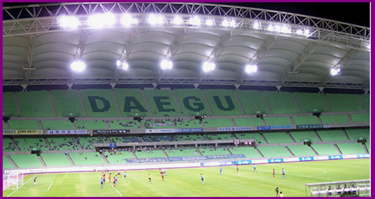 대구의 야구열기 축구열기