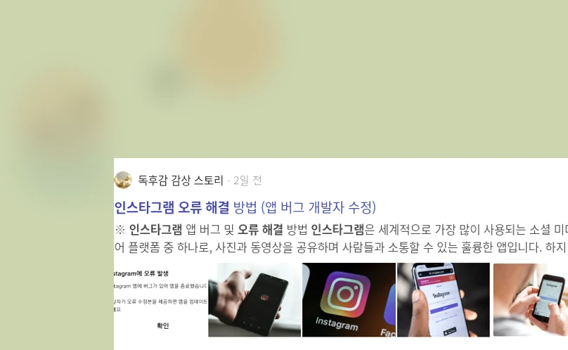 인스타그램 오류 해결_2_subsection