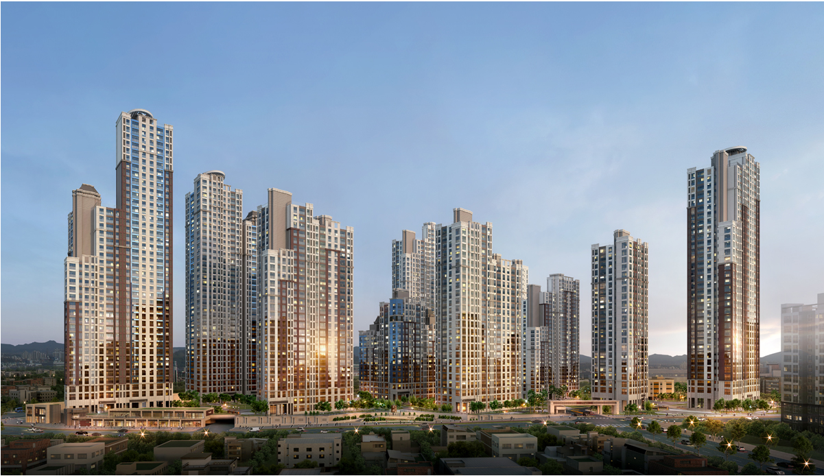 주안 센트럴 파라곤 - 조감도