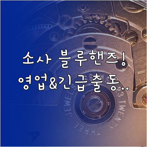 현대자동차 블루핸즈 소사구 지점 영업..