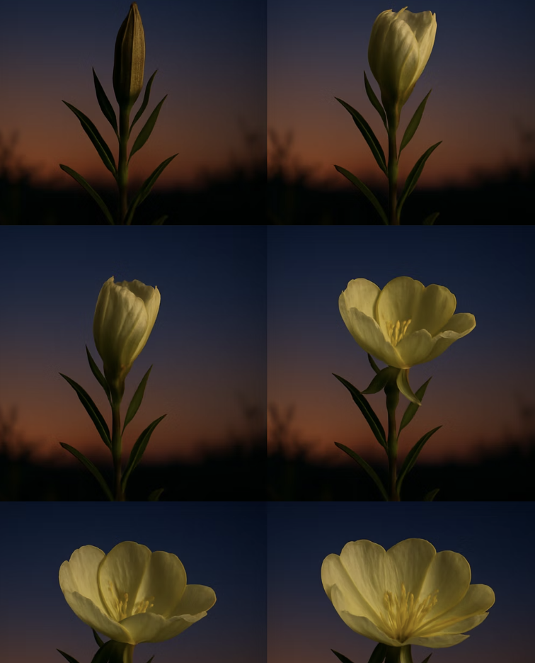 순식간에 펼쳐지는 마법&amp;#44; 개화의 순간