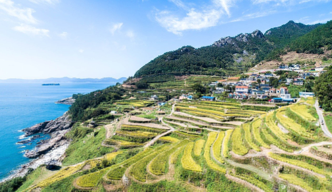 다랭이마을 전경사진