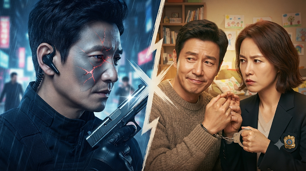 영화 크로스 (부부 비밀, 장르 균형, 첩보 코미디)