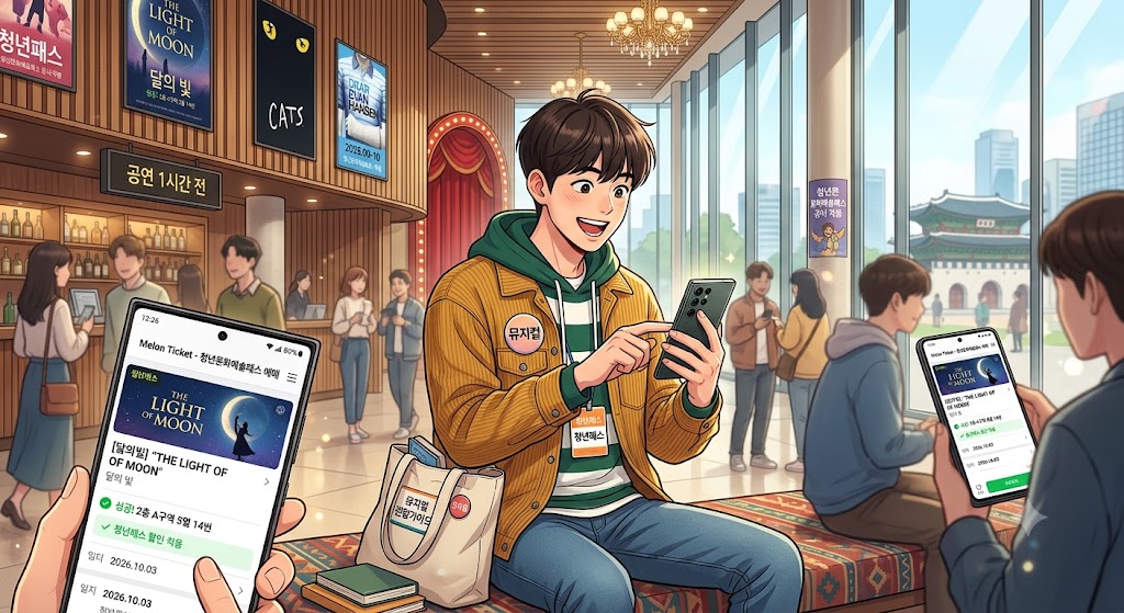 스무 살 청년에게 주는 15만원 공연 티켓비! 청년문화예술패스 신청 및 예매 매뉴얼