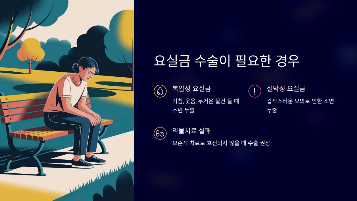 요실금 수술