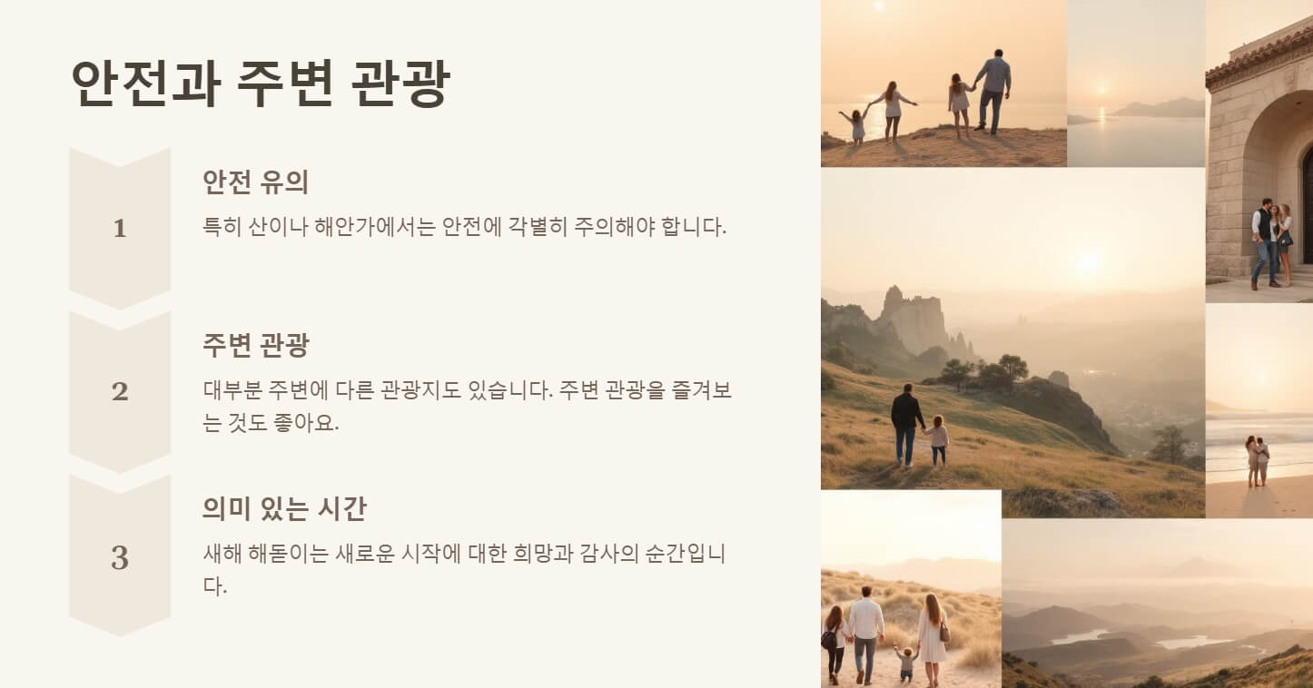 새해 해돋이 명소