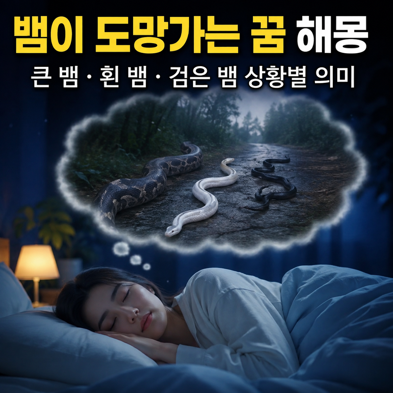 뱀이 도망가는 꿈