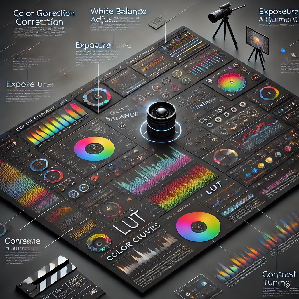 색보정의 기본 개념을 알아볼게요.