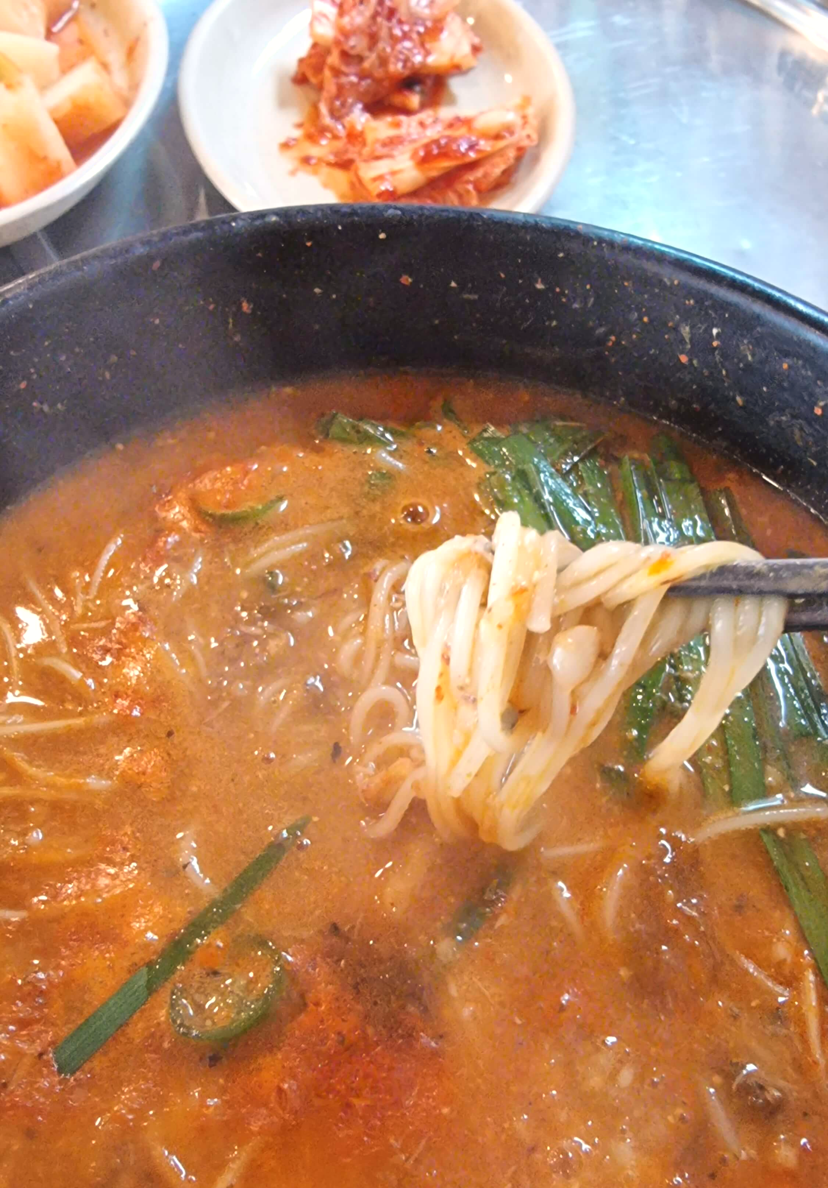 어죽 안에 국수